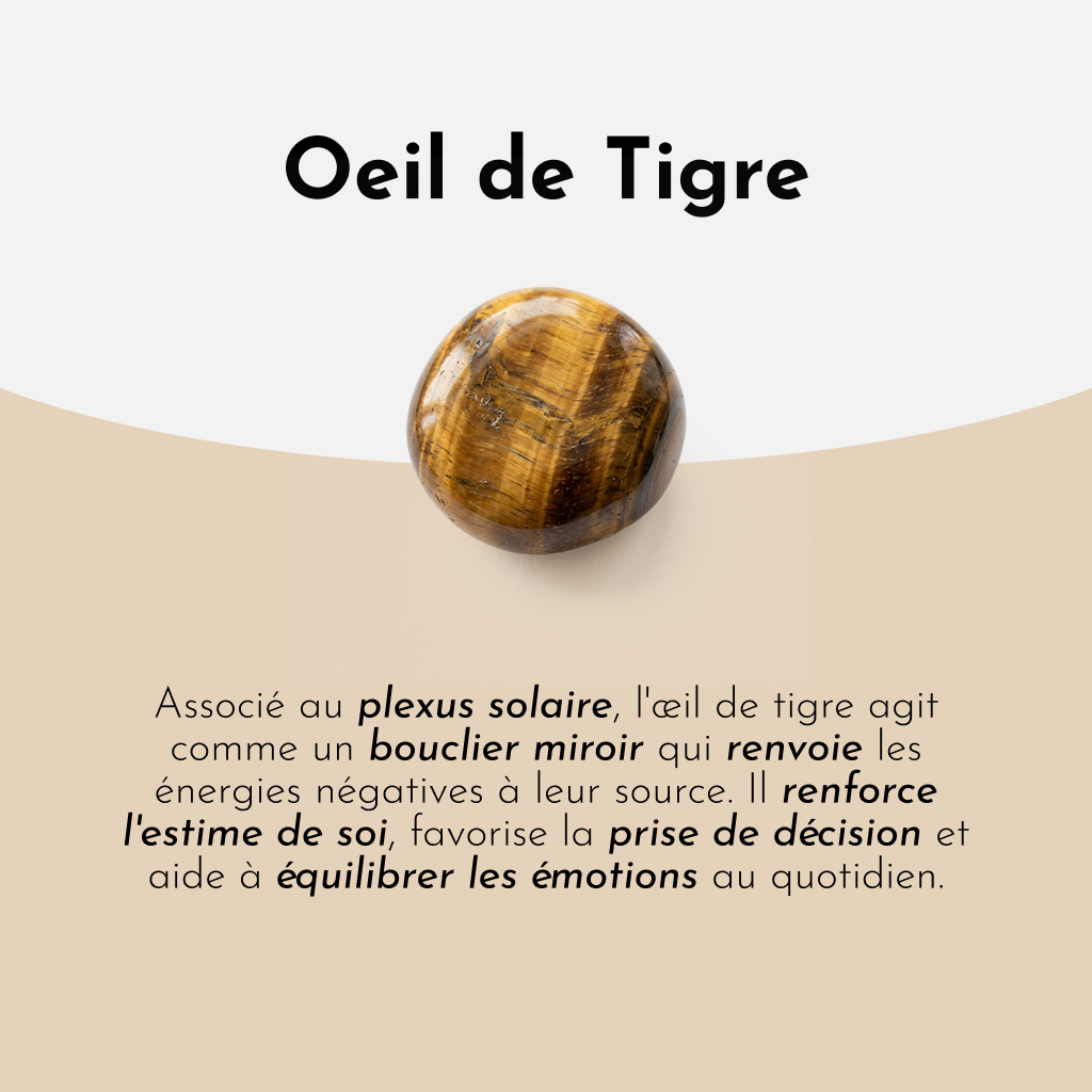 Bague Médina Dorée Œil de Tigre