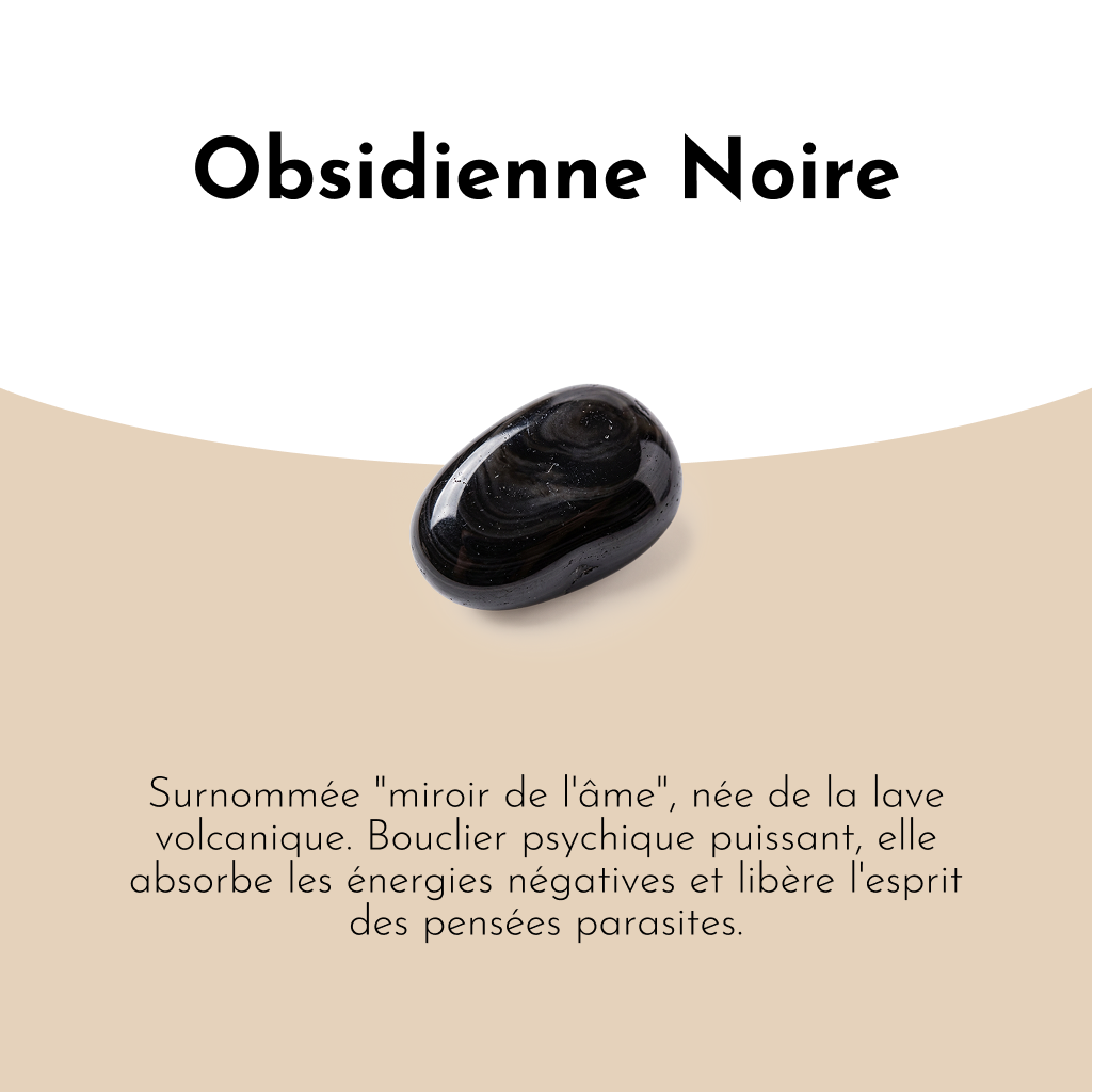Collier Boule Obsidienne Arc-en-Ciel