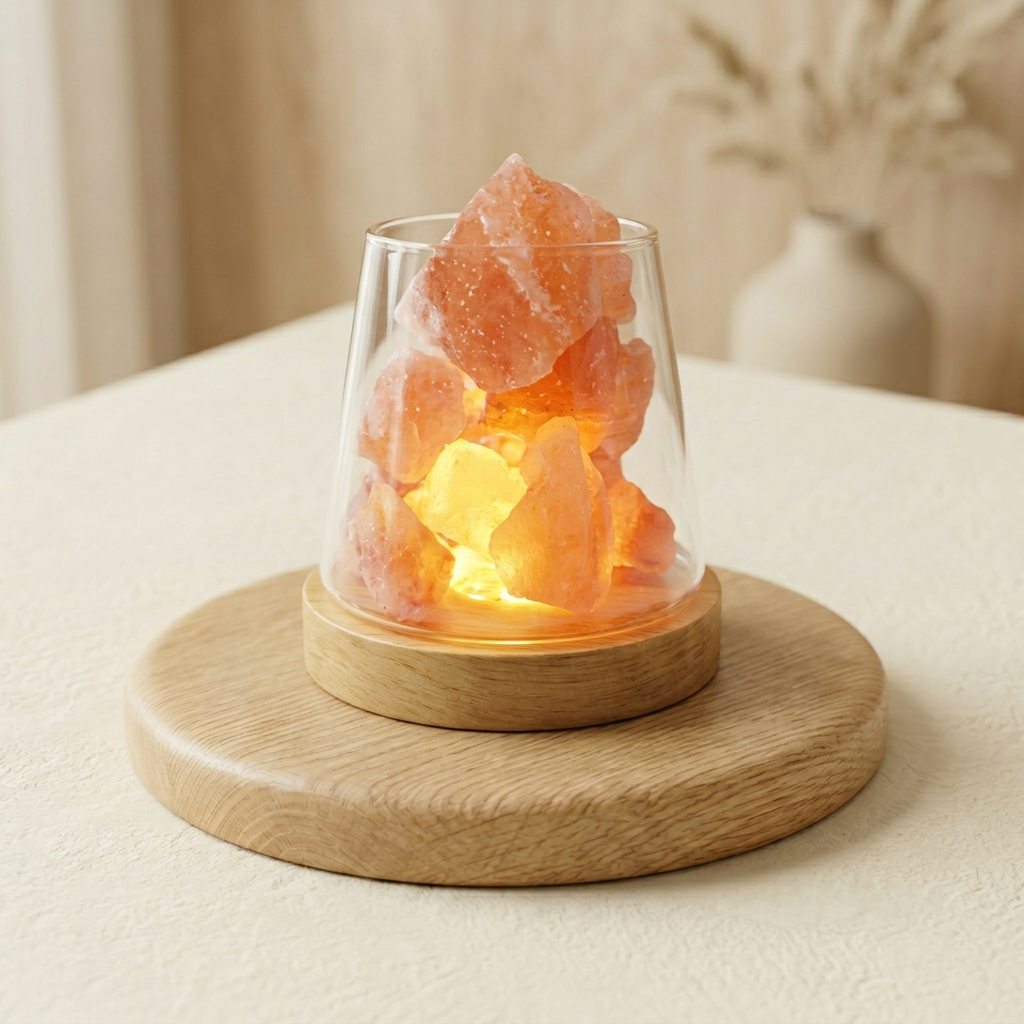 Lampe Diffuseur Sel d'Himalaya