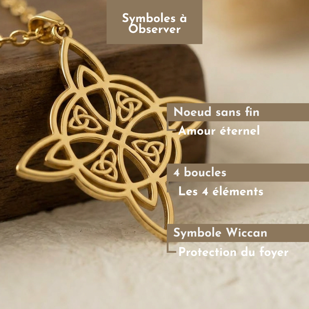 Collier Noeud de Sorcière