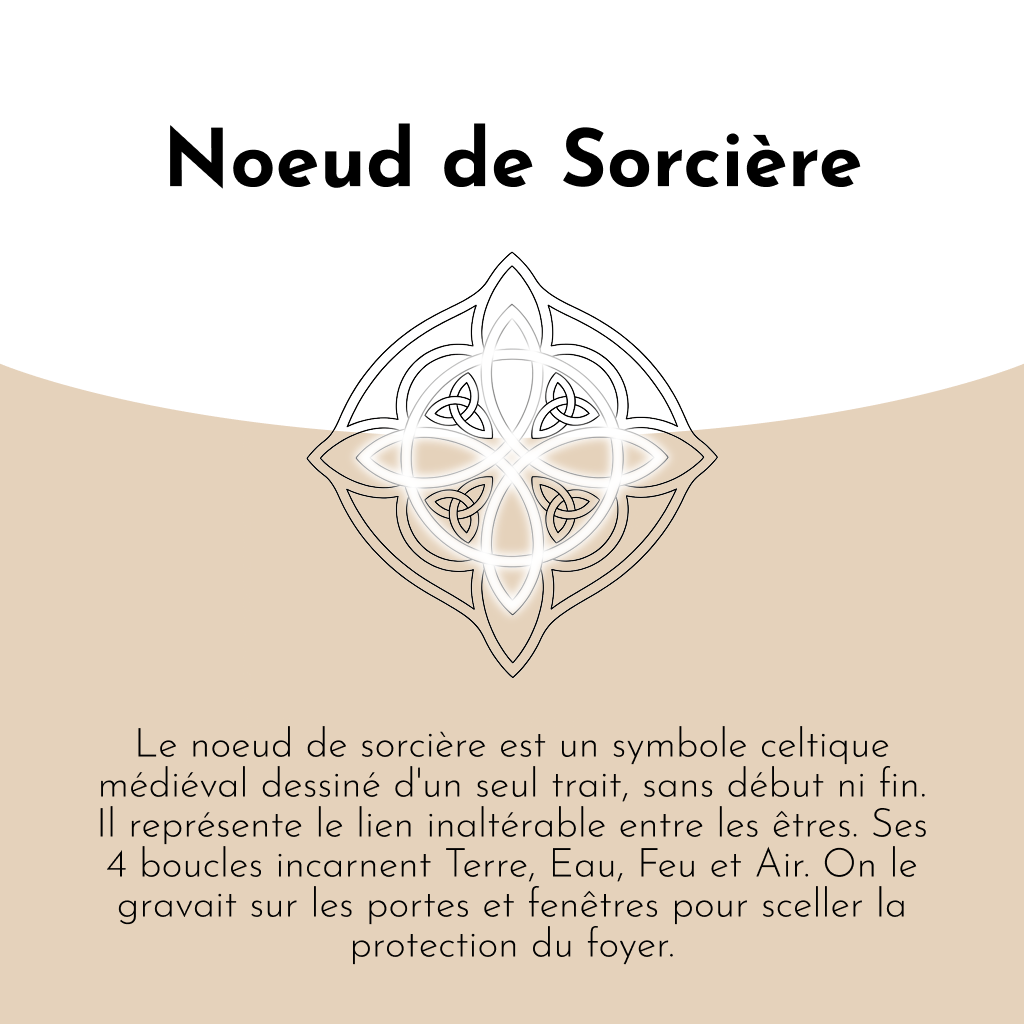 Collier Noeud de Sorcière