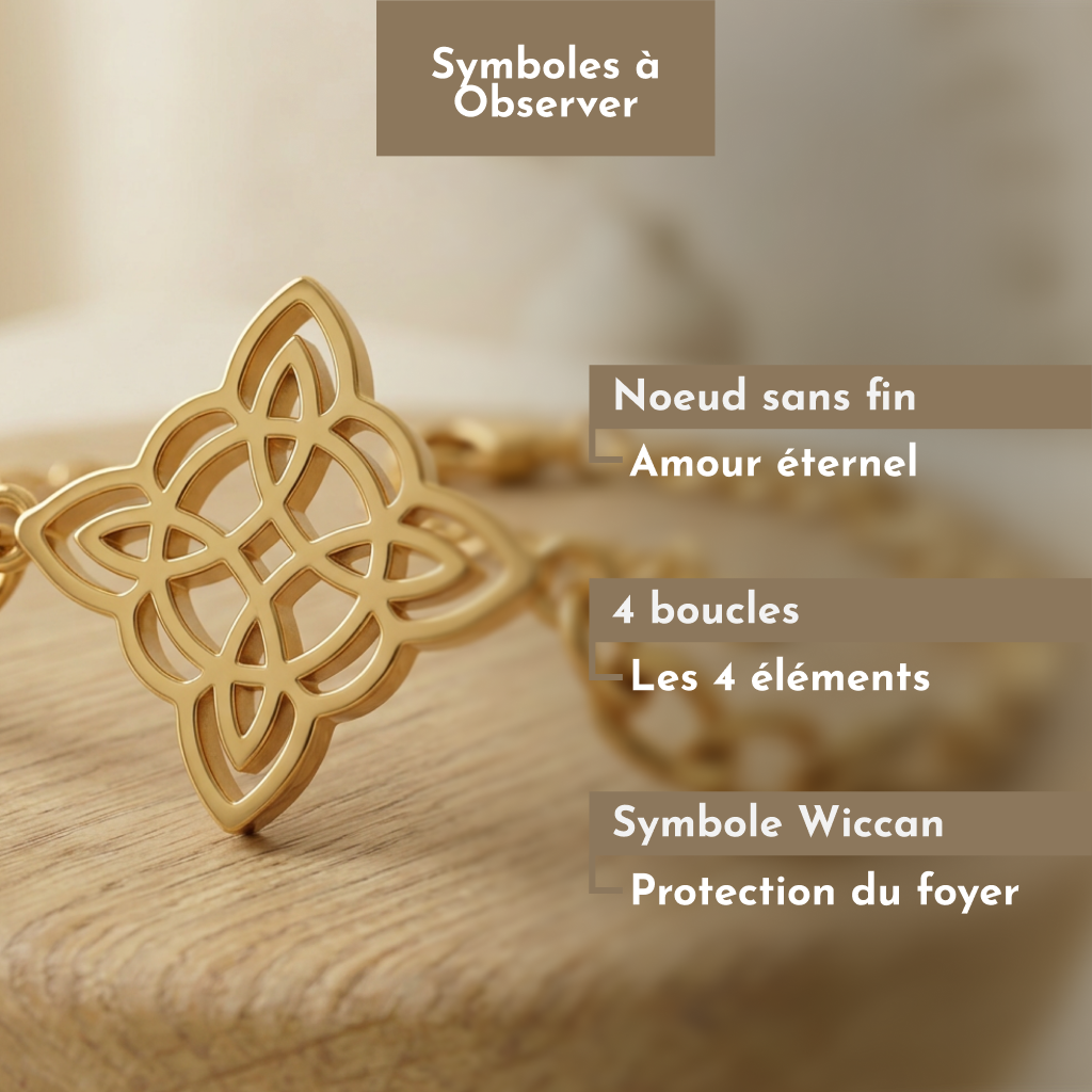 Bracelet Noeud de Sorcière