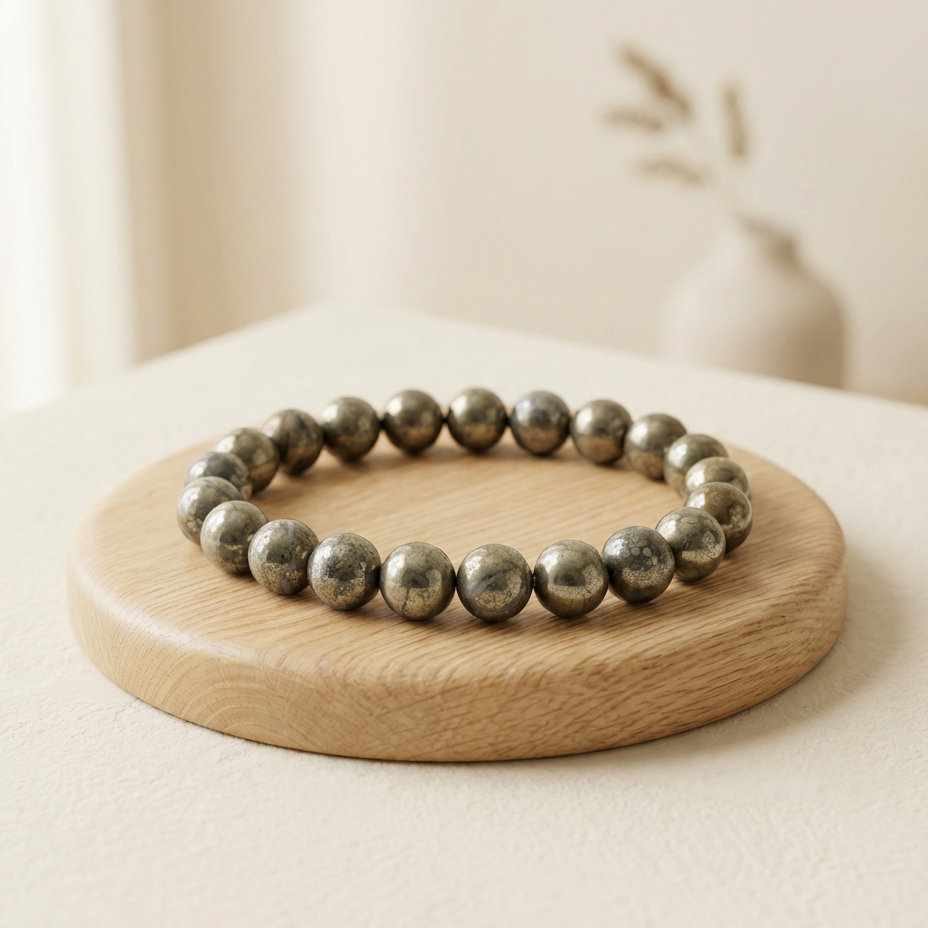 Bracelet Pyrite Prospérité