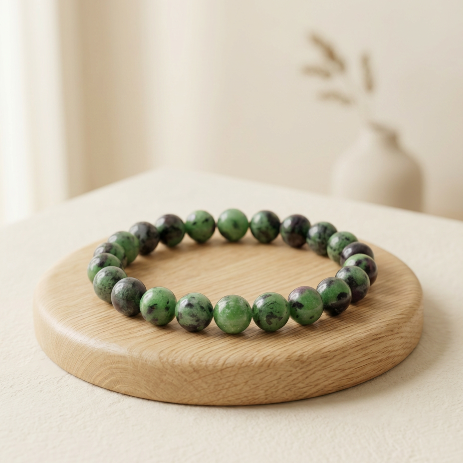 Bracelet Rubis Zoïsite