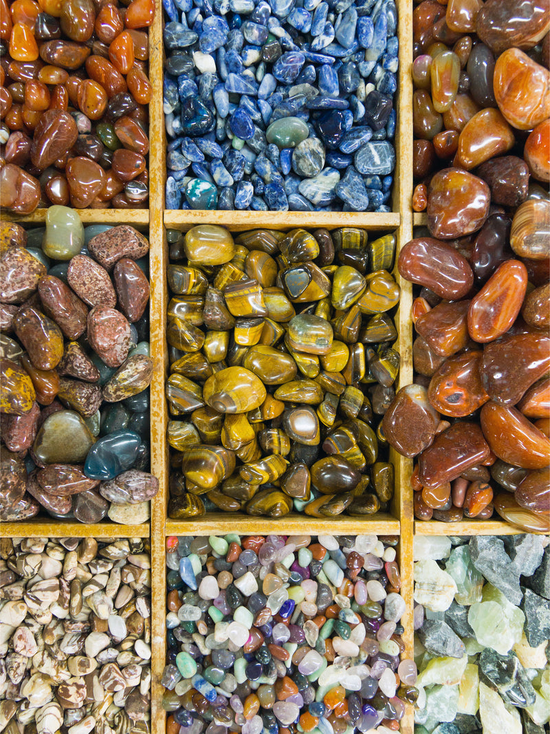 Des pierres sélectionnées avec soin