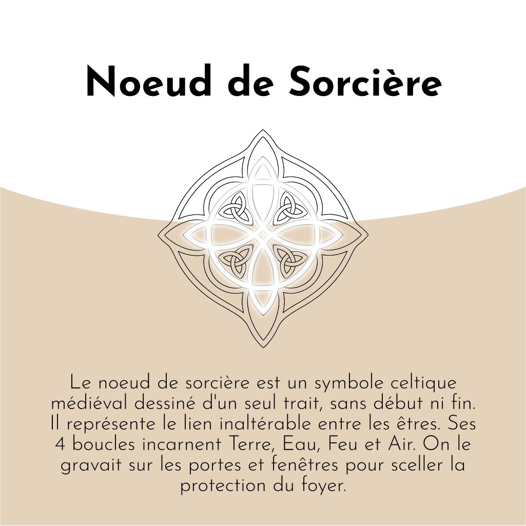 Bracelet Noeud de Sorcière